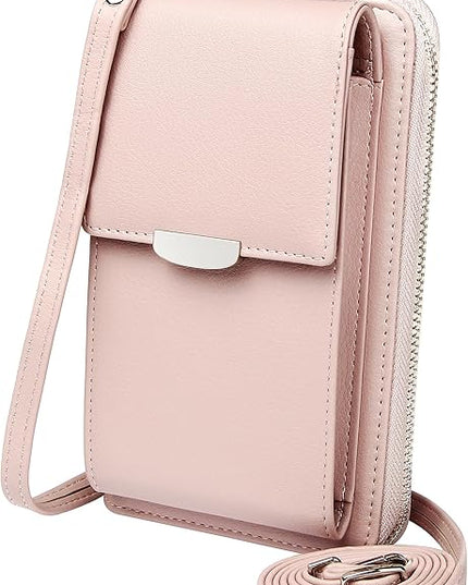 KUKOO Small Crossbody Bag Cell Phone Purse Wallet with Credit Card Slots for Women