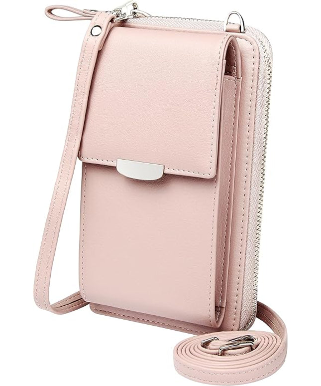 KUKOO Small Crossbody Bag Cell Phone Purse Wallet with Credit Card Slots for Women