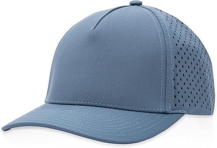 Billest Gilbert Performance 5‑Panel Snapback Hat – Adjustable Flat‑Bill Cap for Men & Women | Breathable and Lightweight