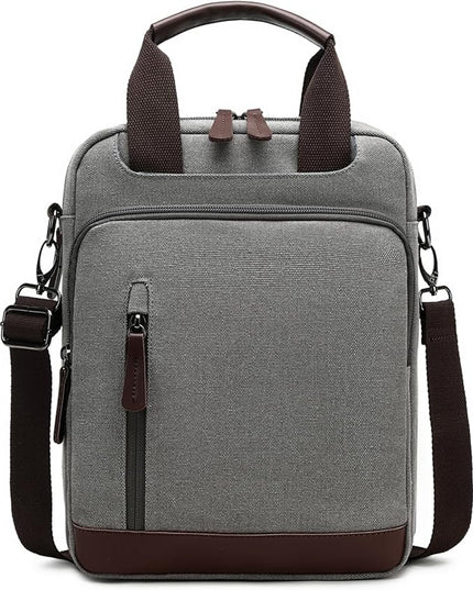 mygreen Small Canvas Crossbody Shoulder Bag Messenger Bag Work Bag