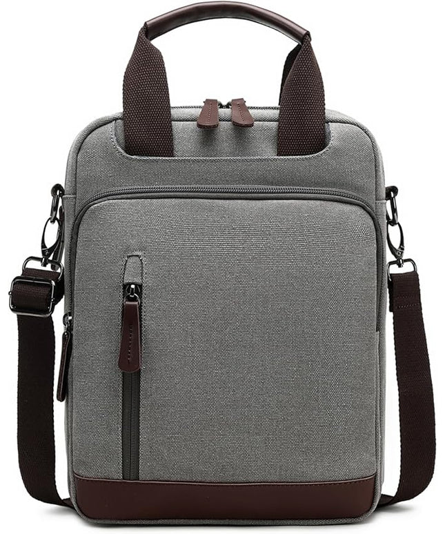 mygreen Small Canvas Crossbody Shoulder Bag Messenger Bag Work Bag