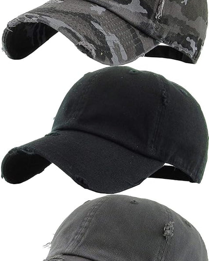 Funky Junque Distressed Baseball Cap