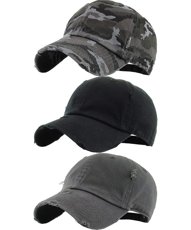 Funky Junque Distressed Baseball Cap