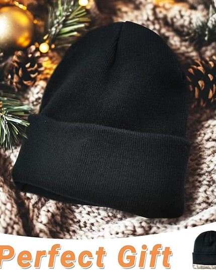 NPQQUAN Beanie for Men Women Winter Hats for Mens Beanie Cuffed Knit Beanies Skull Cap