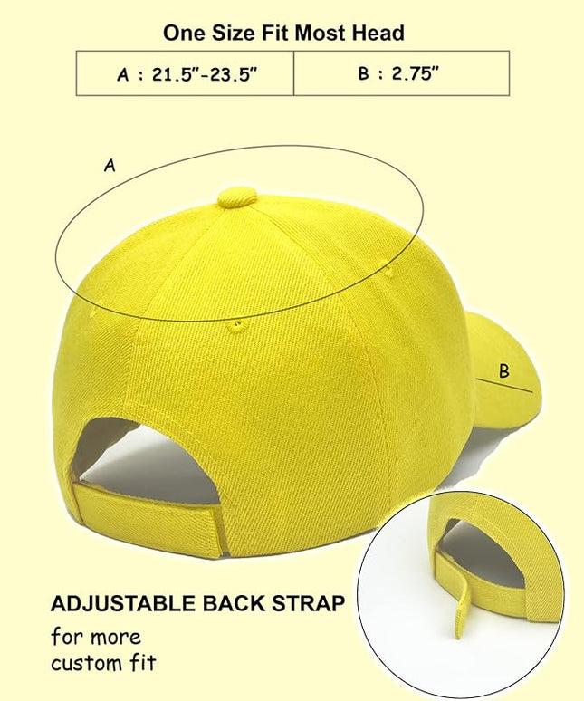 Utmost Structured Baseball Cap with Adjustable Closure - Performance Hat for Outdoor Activities