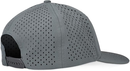 Billest Gilbert Performance 5‑Panel Snapback Hat – Adjustable Flat‑Bill Cap for Men & Women | Breathable and Lightweight