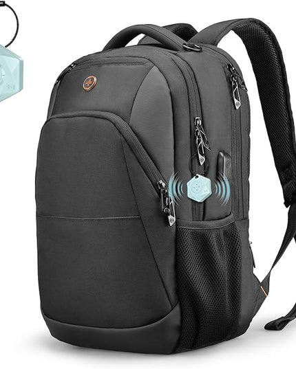 Swissdigital Design Business Laptop Backpack, College Laptops Backpack with USB Charging Port for Men and Women Fits 16 Inch Notebook, Black-Finder Color Random | SD1670BT013-01