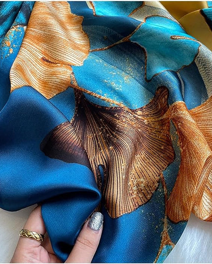 Silk Scarf Mulberry Silk Fashion Scarves Long Lightweight Shawl Wrap …