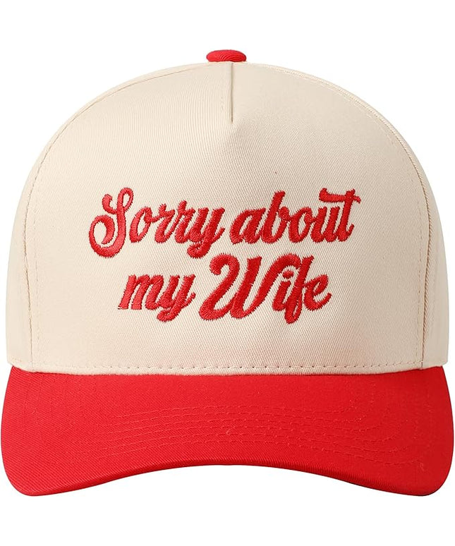 MIRMARU Two-Tone Vintage Canvas Trucker Hats for Men & Women, Adjustable Size Baseball Caps with Trendy Embroidered Design