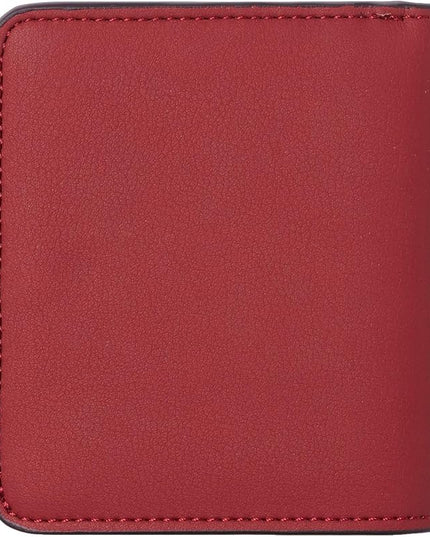 Toughergun Women’s Small Slim Leather Wallet with RFID Protection, Compact Bifold Mini Purse with Clear ID Window