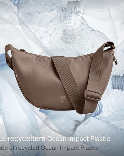 GOT BAG - Moon Bag with Adjustable Strap, Eco-Conscious Bag Made of Recycled Ocean Impact Plastic
