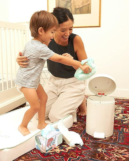 ECO WAVE Compostable Diaper Bags, 200 bags, ASTM D6400, EN 13432, US BPI and Europe OK Compost Home Certified Disposable Biodegradable Baby Poop Bags