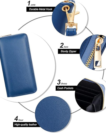 KUKOO Small Crossbody Bag Cell Phone Purse Wallet with Credit Card Slots for Women