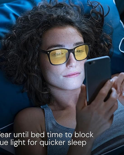 livho Gaming Blue Light Blocking Glasses for Better Sleep, Premium Night Driving, Computer Blockers for Man & Woman