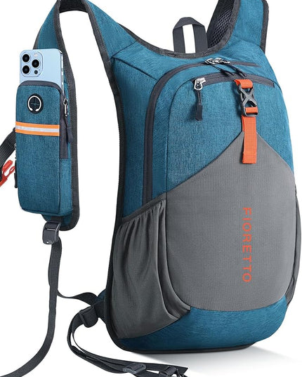 FIORETTO 20L Hiking Backpack for Women Men Mini Packable Backpack Lightweight Small Daypack for Camping Travel Outdoor, Turquoise