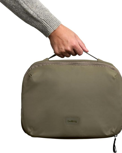 Bellroy Hanging Toiletry Kit Plus (8 Liter Travel Hanging Toiletry Bag) - SeaKelp