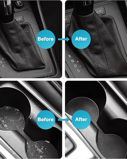 FiveJoy Car Cleaning Gels, 4-Pack Universal Auto Detailing Tools Car Interior Cleaner Putty, Dust Cleaning Mud for PC Tablet Laptop Keyboard, Camera, Printers, Calculator - 320g (2.8oz/pcs)
