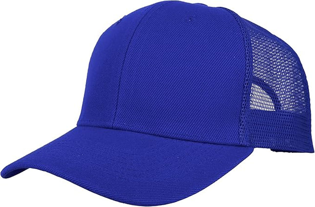 Gelante Mesh Trucker Hat Baseball Cap Structured Front Panel Wholesale LOT 12 Pack