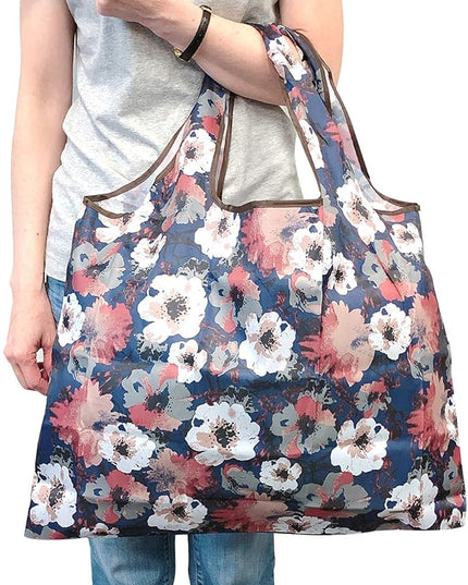 allydrew Large Foldable Tote Nylon Reusable Grocery Bags