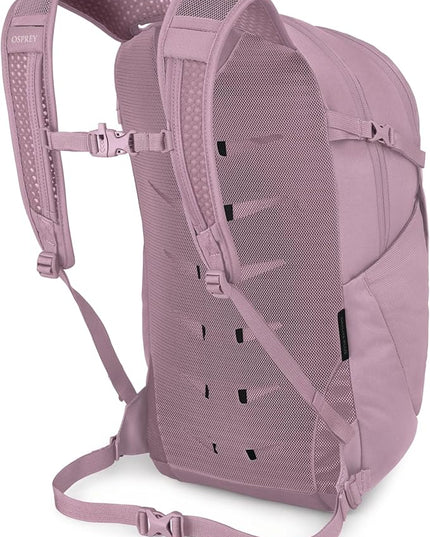 Osprey Daylite Plus Commuter Backpack - Everyday Pack with Laptop Sleeve, Bottle Pockets, and Extra Storage, Iris Pink