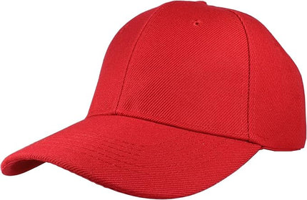Gelante Adult Plain Baseball Cap Hat Classic Adjustable Size for All Seasons