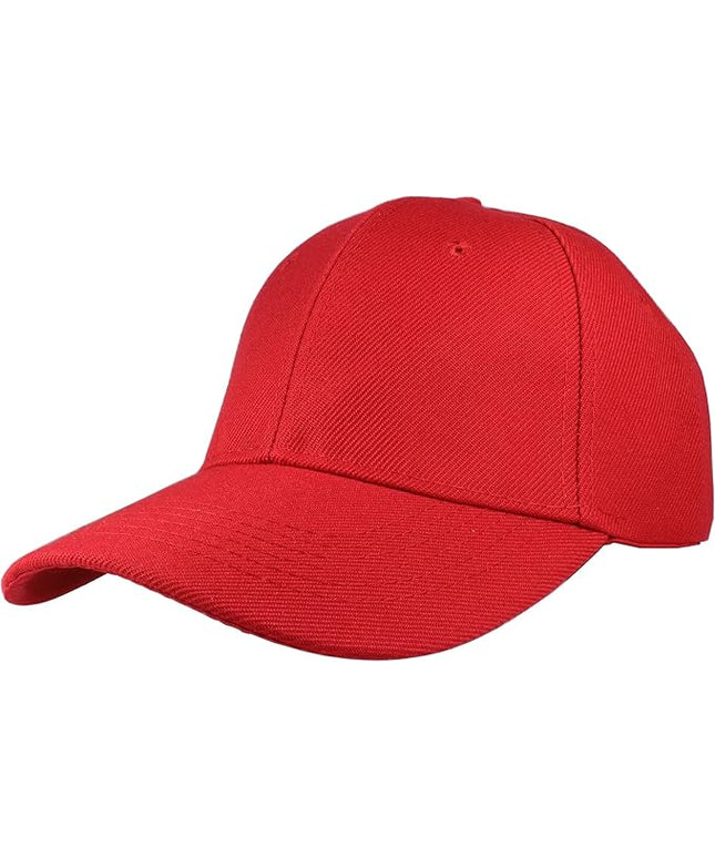 Gelante Adult Plain Baseball Cap Hat Classic Adjustable Size for All Seasons