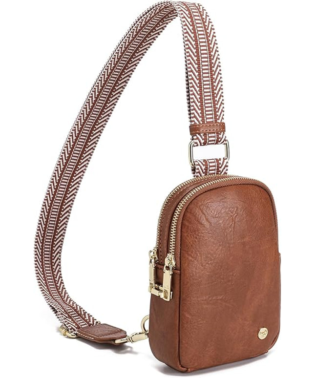 INICAT Small Anti Theft Crossbody Bags Women Valentine's Day Gifts, Vegan Leather Sling Cross Body Purse Travel Essentials