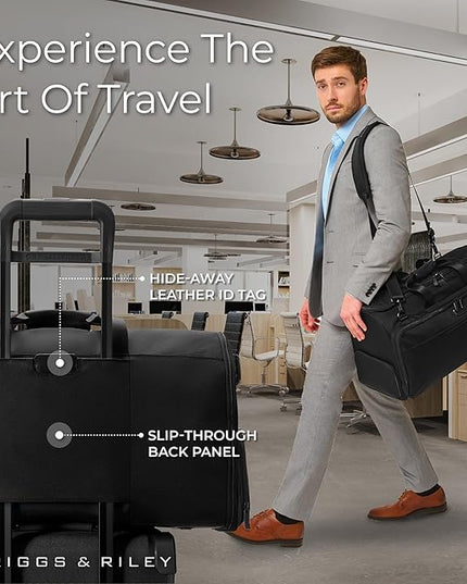 Briggs & Riley Travel Duffel Bag - Weekender & Overnight Luggage for Women & Men, Softside Bag