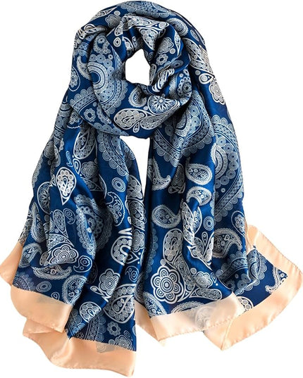 Silk Scarf Mulberry Silk Fashion Scarves Long Lightweight Shawl Wrap …