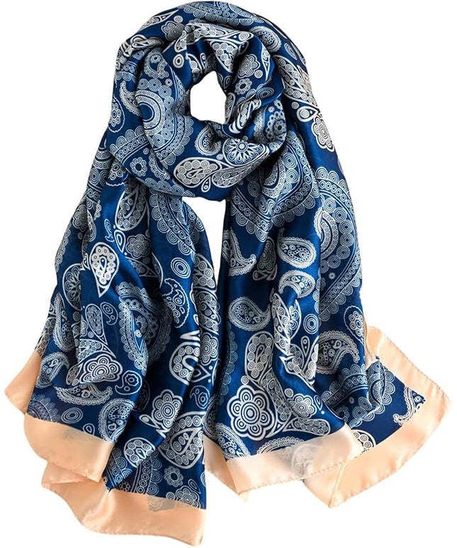 Silk Scarf Mulberry Silk Fashion Scarves Long Lightweight Shawl Wrap …