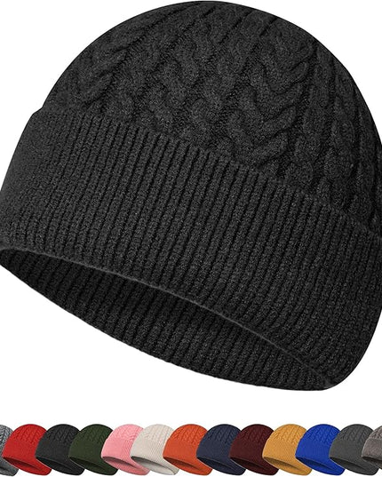 HiRui Knit Beanie Hats for Men Women Winter Hats Skull Caps Warm Classic Slouchy