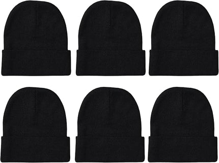 Unisex Winter Beanie – Warm Knit Hat for Men & Women, Soft Stretchy Cold Weather Cap for Outdoor, Running & Hiking