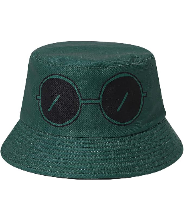 Mashiaoyi Unisex Print Double-Side-Wear Reversible Bucket Hat