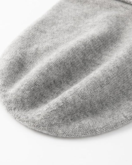Villand 100% Cashmere Slouchy Beanie Hat for Women, Knitted Ladies Soft Warm Cashmere Skull Beanies Cap