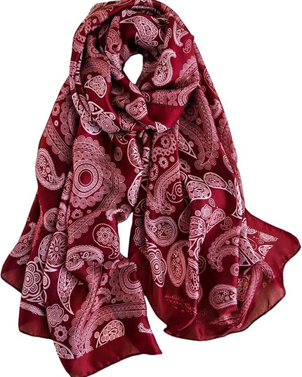 Silk Scarf Mulberry Silk Fashion Scarves Long Lightweight Shawl Wrap …