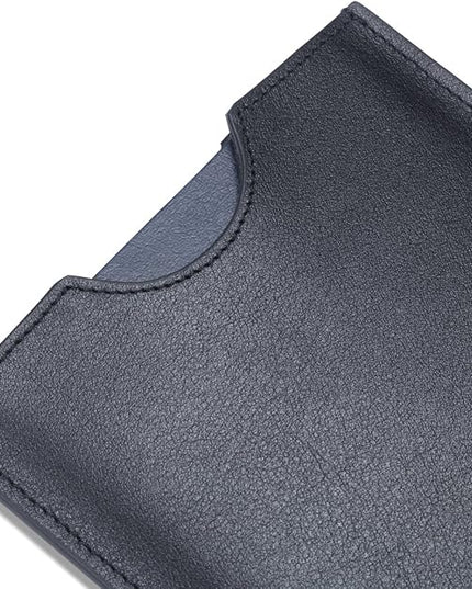 HISCOW Minimalist Passport Sleeve - Italian Calfskin (Black)