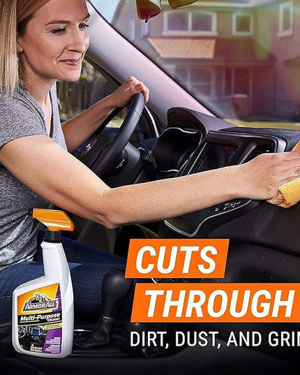 Armor All Multi Purpose Cleaner, Car Cleaner Spray for All Auto Surfaces, 16 Fl Oz (Pack of 2)