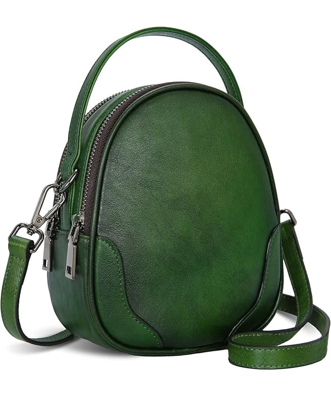 Iswee Small Crossbody Bags for Women Travel Leather Shoulder Bag Mini Purses and Handbags Designer Satchel Ladies Hand Bag