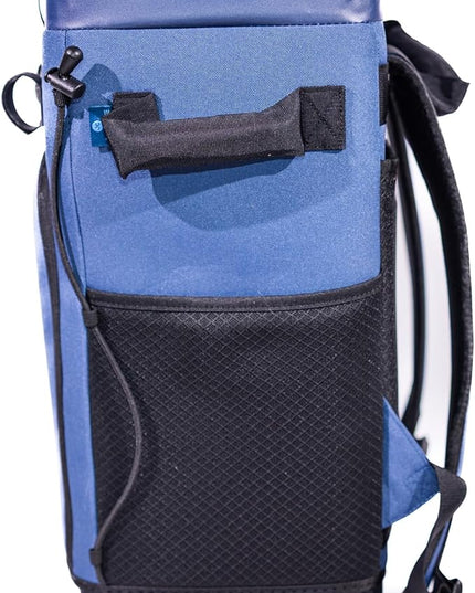 Convertible Cooler Backpack with Dry Storage by JustinCASE | Waterproof Travel Cooler Bag for Drinks, Clothes & Trips