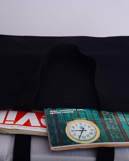 Sturdy Canvas Wholesale Tote Bags with Bottom Gusset 15"W x 16"H x 3"G Blank Totes Great for DIY Painting Printing Embroidery