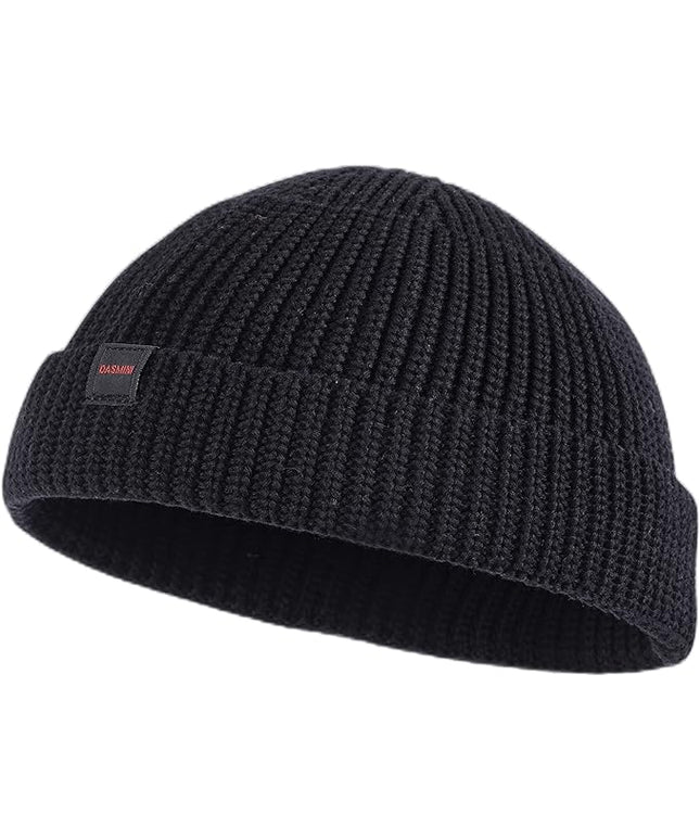 Fisherman Beanie Hats for Men Women,Knit Trawler Skull Cap,Watch Cap,Spring Fall Winter Warm Short Hats