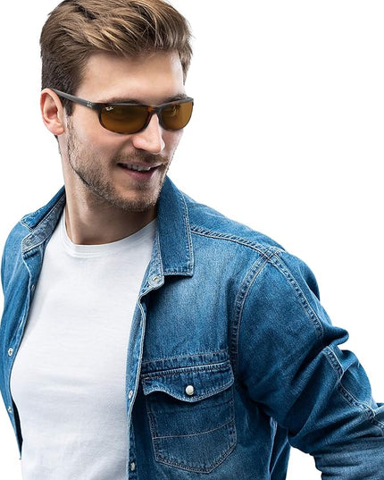 Ray-Ban mens Rb2027 Predator 2 Rectangular Sunglasses