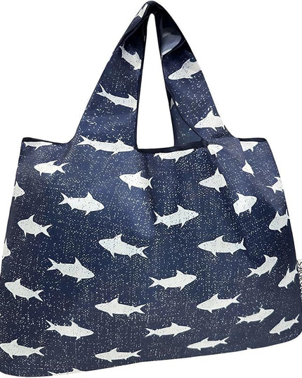 allydrew Large Foldable Tote Nylon Reusable Grocery Bags