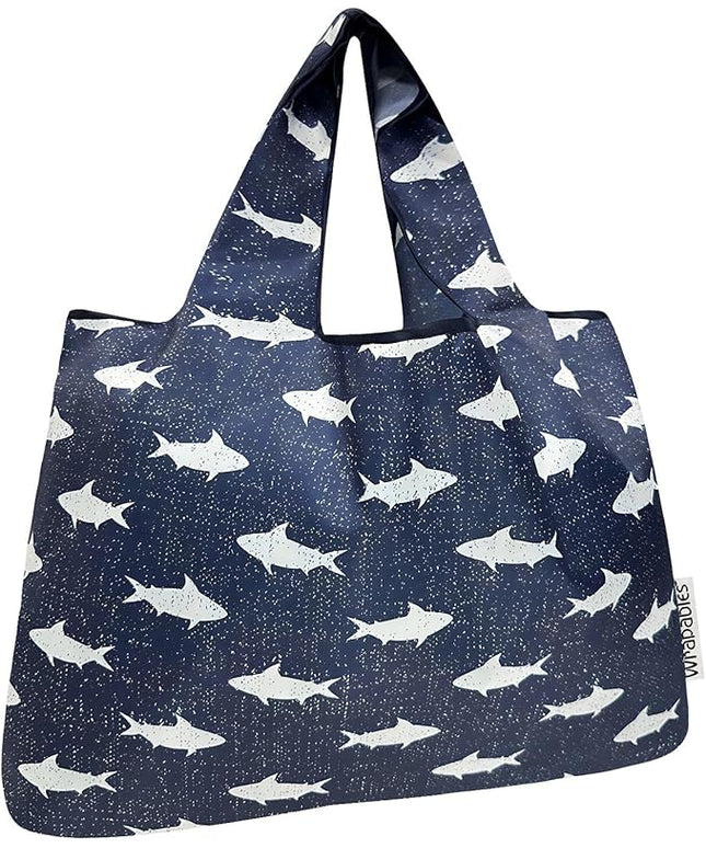 allydrew Large Foldable Tote Nylon Reusable Grocery Bags