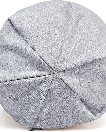 ELLEWIN Cotton Slouchy Beanie Hip-Hop Soft Lightweight Running Beanie Adult Dwarf Hats Chemo Cap for Men Women