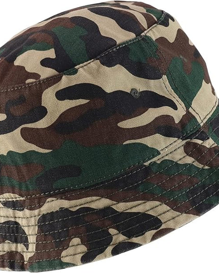 Armycrew Oversized Big Size Men's Cotton Bucket Hat