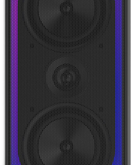 Altec Lansing Shockwave 200 Wireless Party Speaker 180W Bluetooth Speaker with a Long Lasting 12 Hour Battery, Multi LED Party Modes, Multiple bass Boost Modes, Party Sync, AM/FM Radio