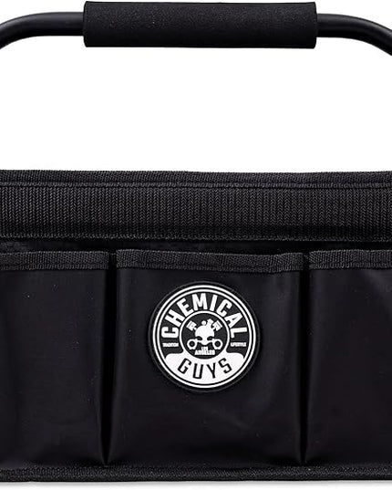 Chemical Guys Quick Load Collapsible Detailing Car Caddy Organizer & Storage – Portable Wash and Garage Organizer for Supplies, Tools and Accessories – Durable Black Design for Cars, Trucks & Home | Quick Load, Collapsible, For Cars, Trucks, SUVs, RVs