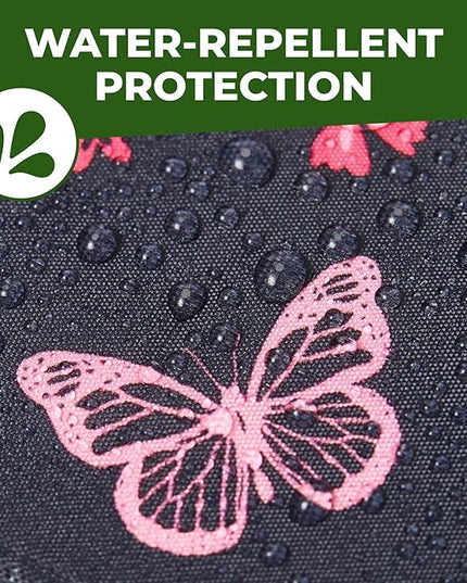 ECO CHIC Foldable Reusable Grocery Bags - Lightweight, Recycled & Reusable Shopping Bag - Waterproof Packable Tote