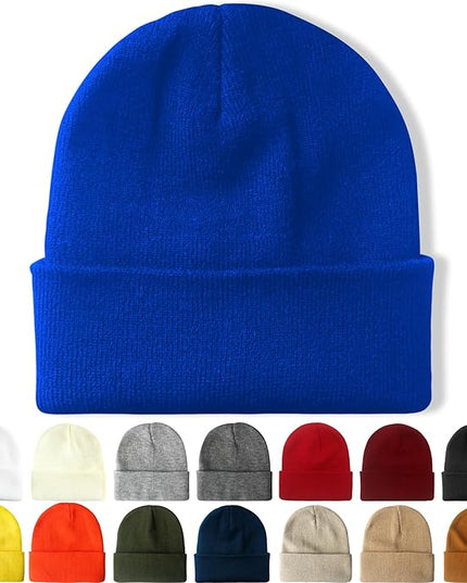 NPQQUAN Beanie for Men Women Winter Hats for Mens Beanie Cuffed Knit Beanies Skull Cap
